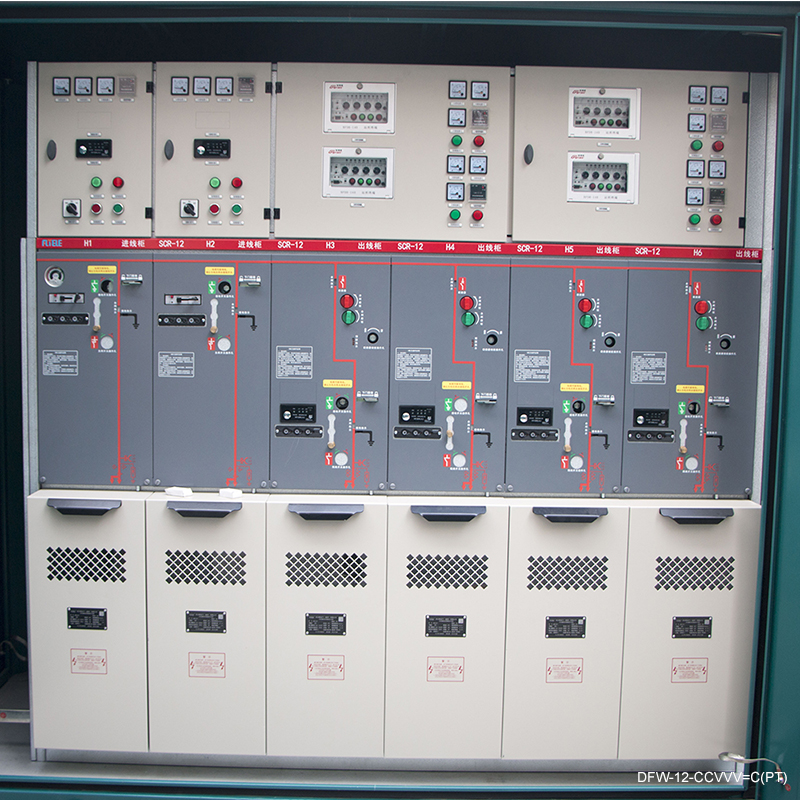 11KV MV ขนาดกะทัดรัด SF6 RMU ก๊าซสวิตช์ฉนวนแผง 630A 34.5KV 50HZ ราคาต่ำ